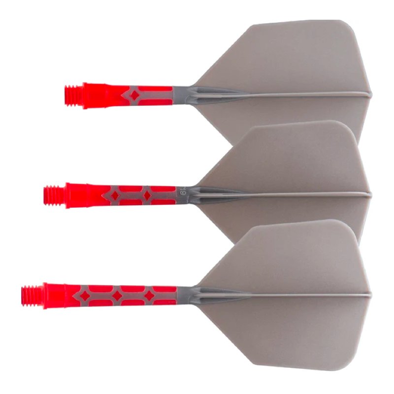 CUESOUL Rost T19 Tige De Fléchettes Intégrée Grande Forme Standard - Lot De 3 (Bleu Foncé, Taille M)